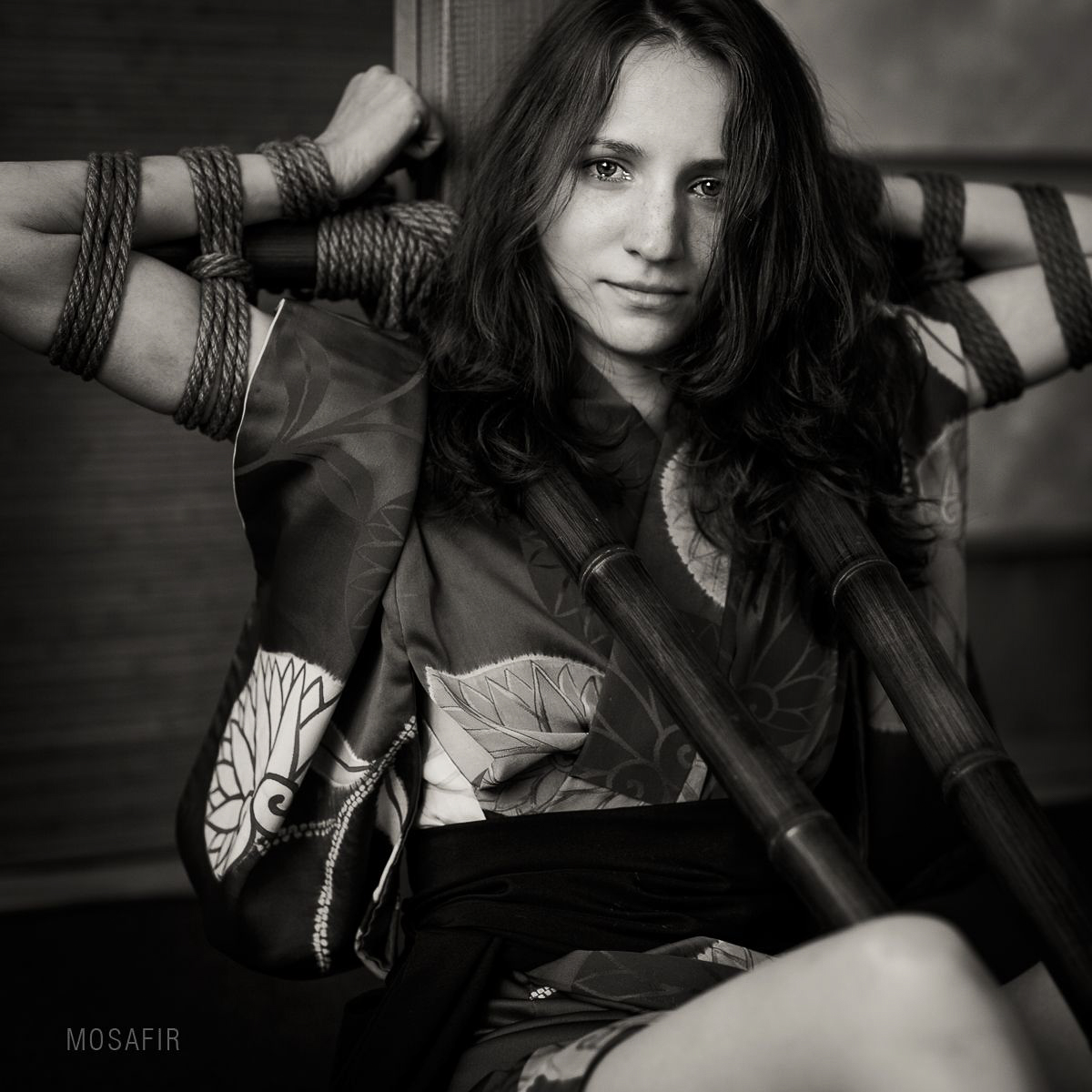 Shibari Art. Model: Kristi Veres, Bondage and photo: Mosafir