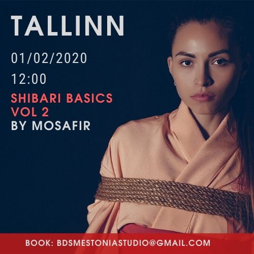Shibari workshop in Tallinn by Mosafir
